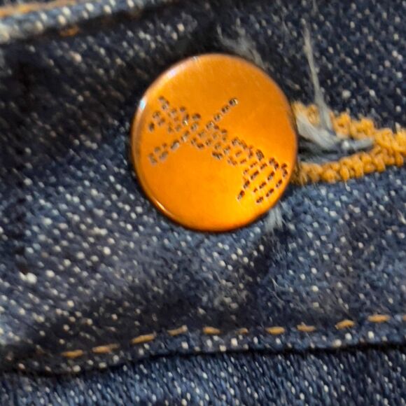 Vintage 80s Wrangler 13MWZ Cowboy Cut Denim Blue Jeans Made in USA Men’s 37x32 - Picture 2 of 8